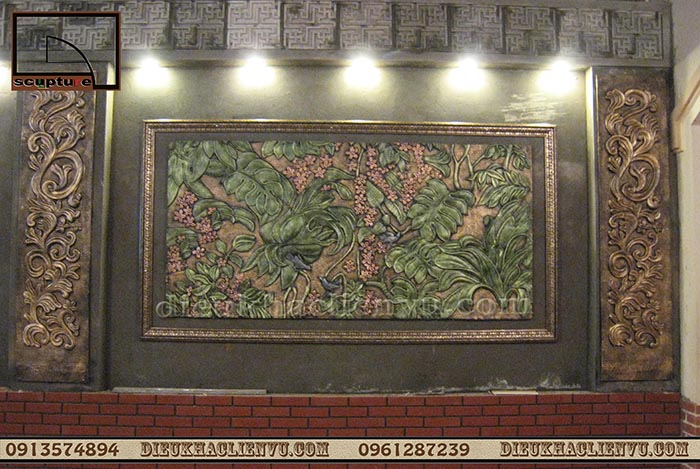 Th&ecirc;m m&agrave;u sắc khiến c&aacute;c bức ph&ugrave; đi&ecirc;u hoa l&aacute; th&ecirc;m độc đ&aacute;o, sinh động